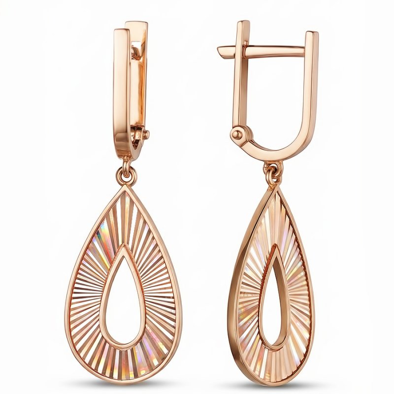 Серьги из золота 585 пробы