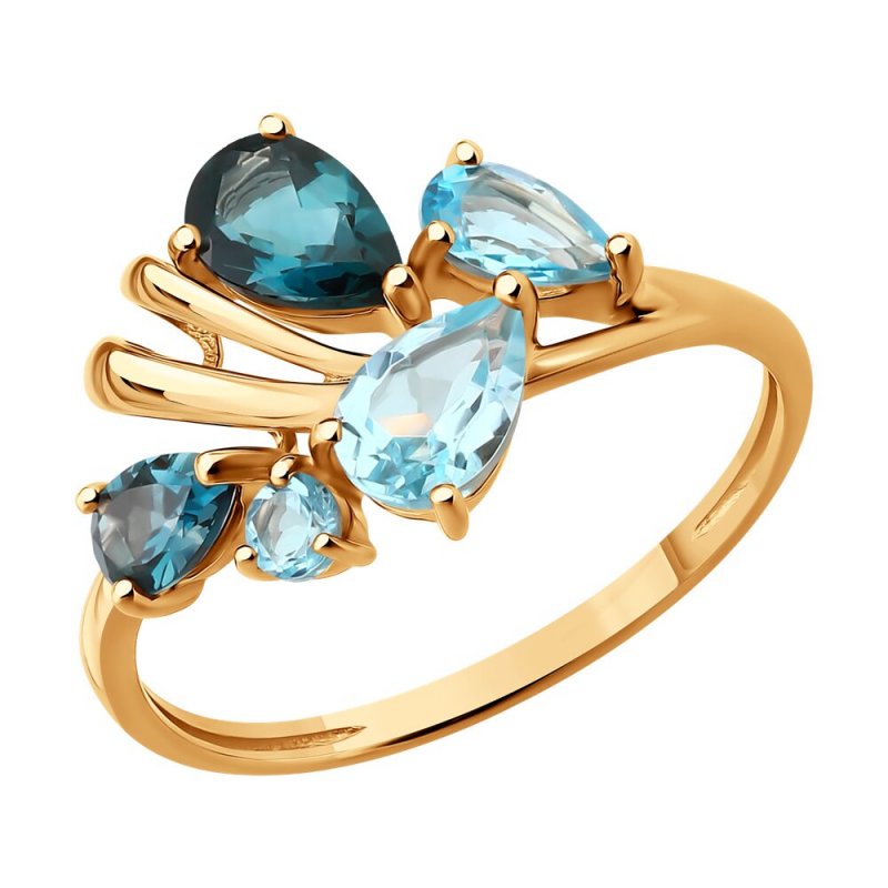 717387 Кольцо 585