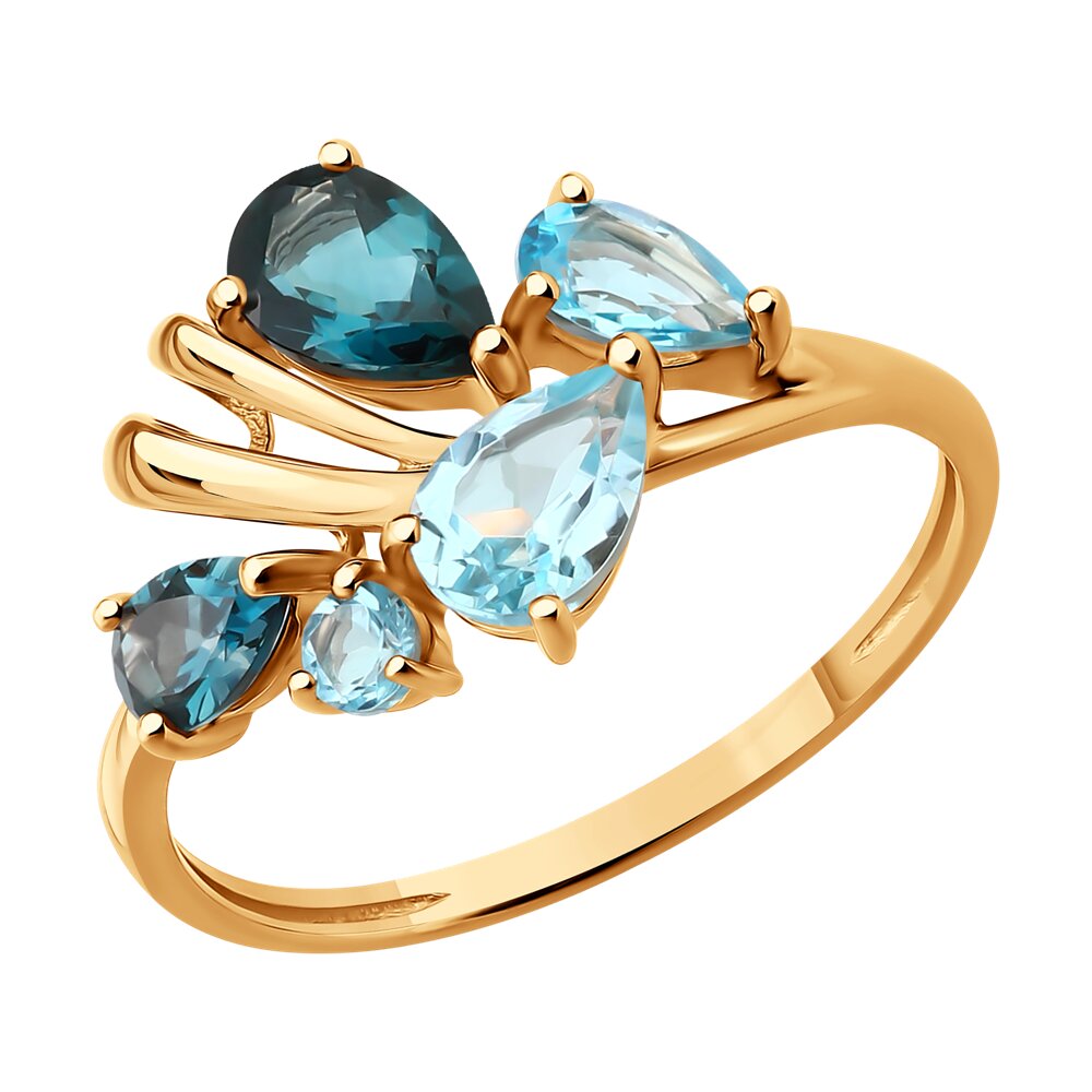 717387 Кольцо 585