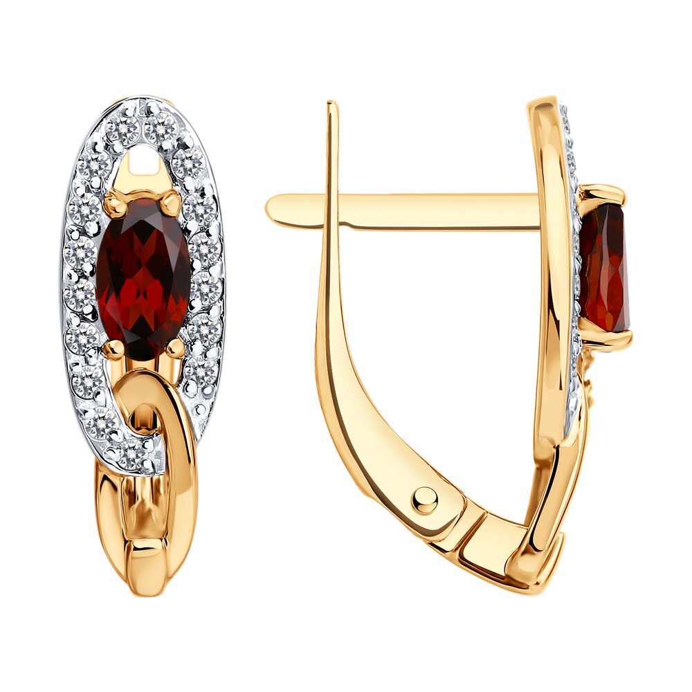 729314 Серьги 585