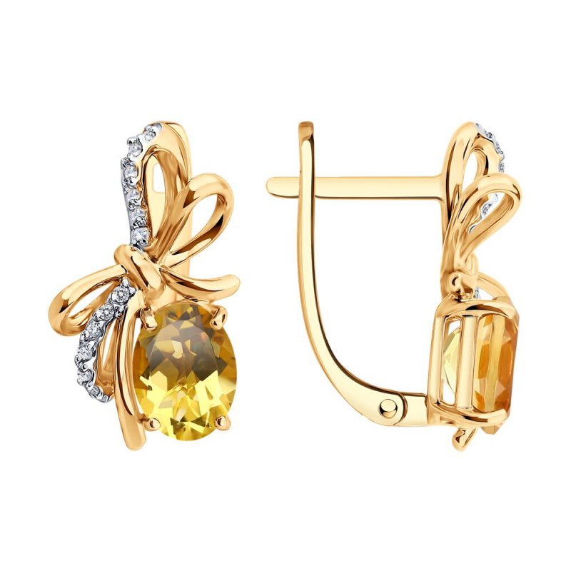 729384 Серьги 585