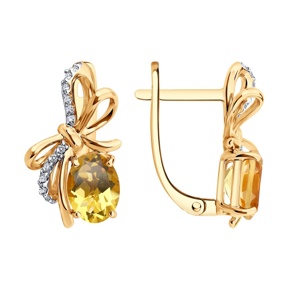 729384 Серьги 585