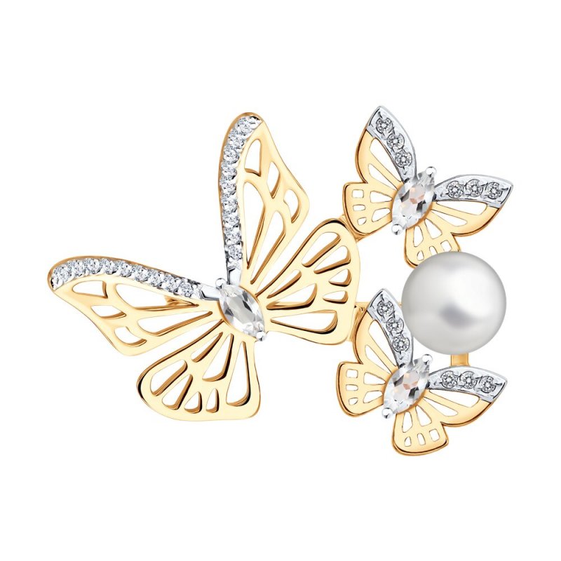 794058 Брошь 585