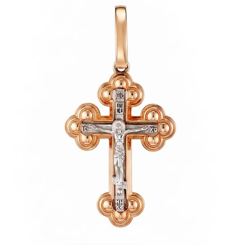 Крест из золота 585 пробы