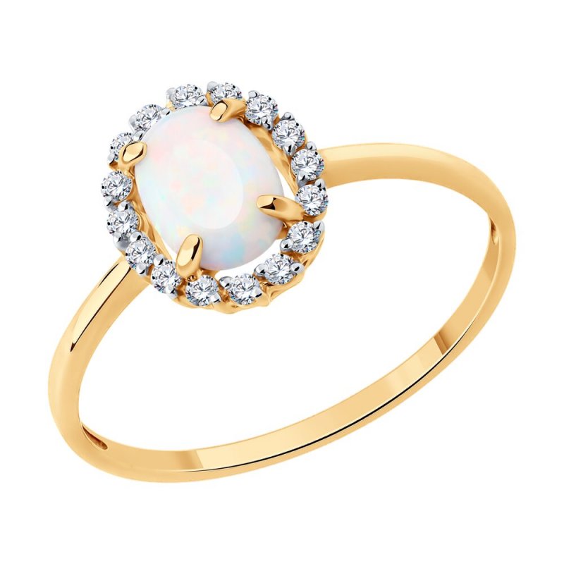 717195 Кольцо 585