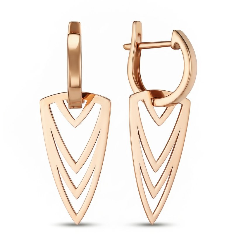 Серьги из золота 585 пробы