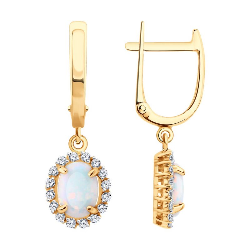 729054 Серьги 585