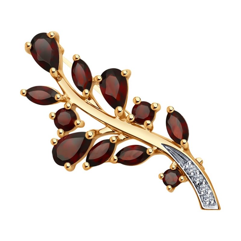 740404 Брошь 585