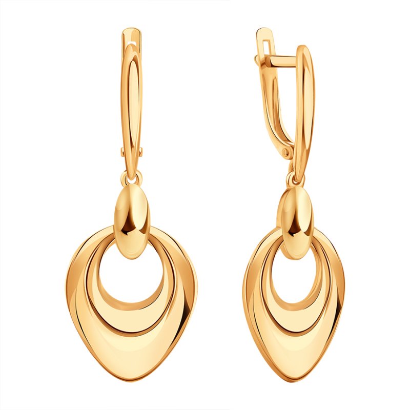 Т10002Г266 Серьги 585