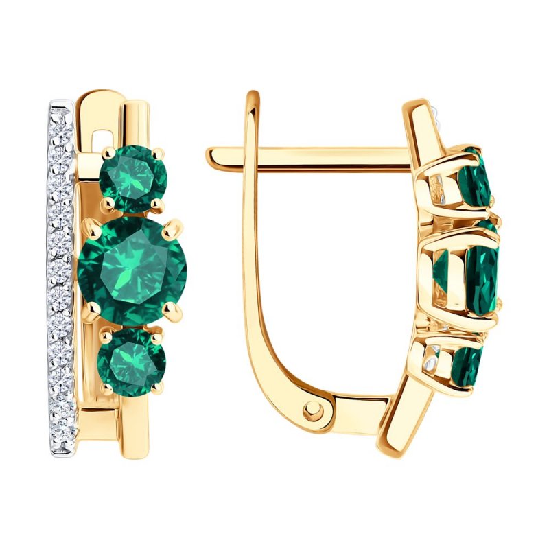 729362 Серьги 585