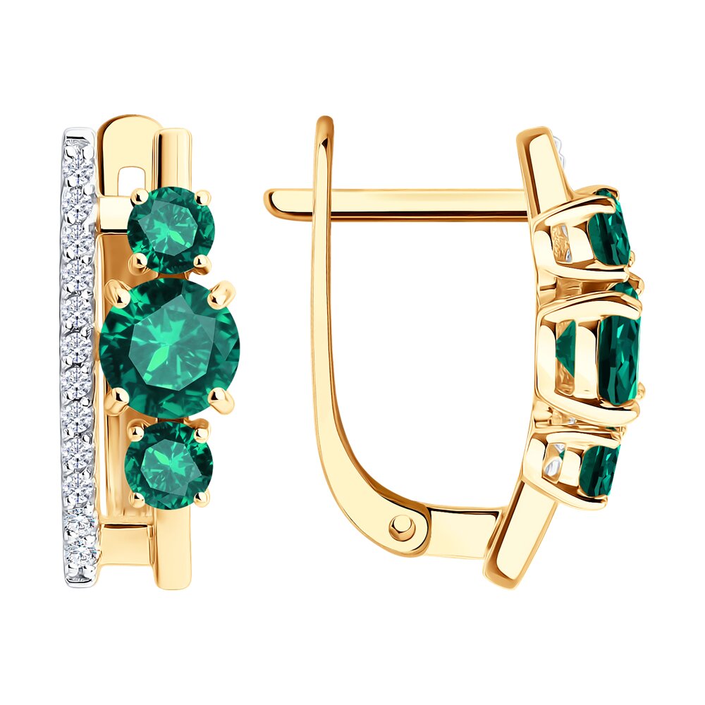 729362 Серьги 585