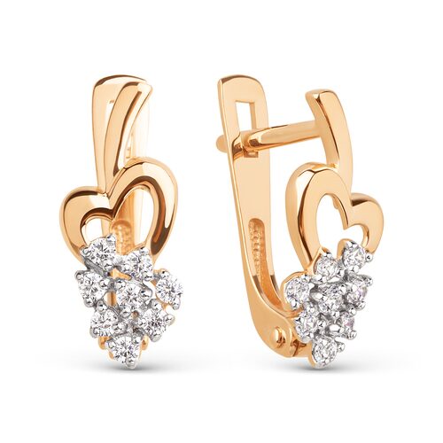 Серьги из золота 585 пробы
