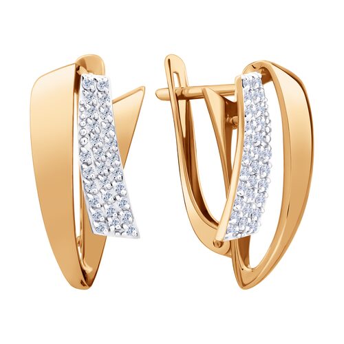 Серьги из золота 585 пробы