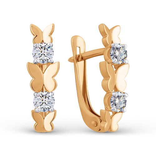 Серьги из золота 585 пробы