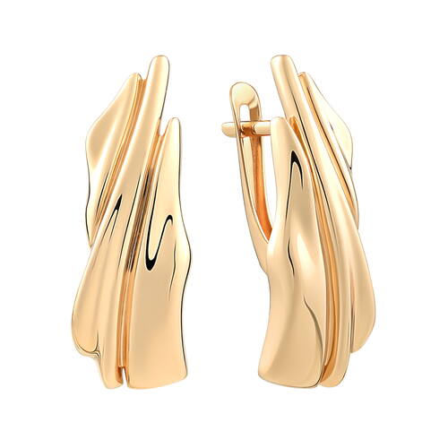 Серьги из золота 585 пробы