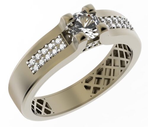 Кольцо из золота 585 пробы