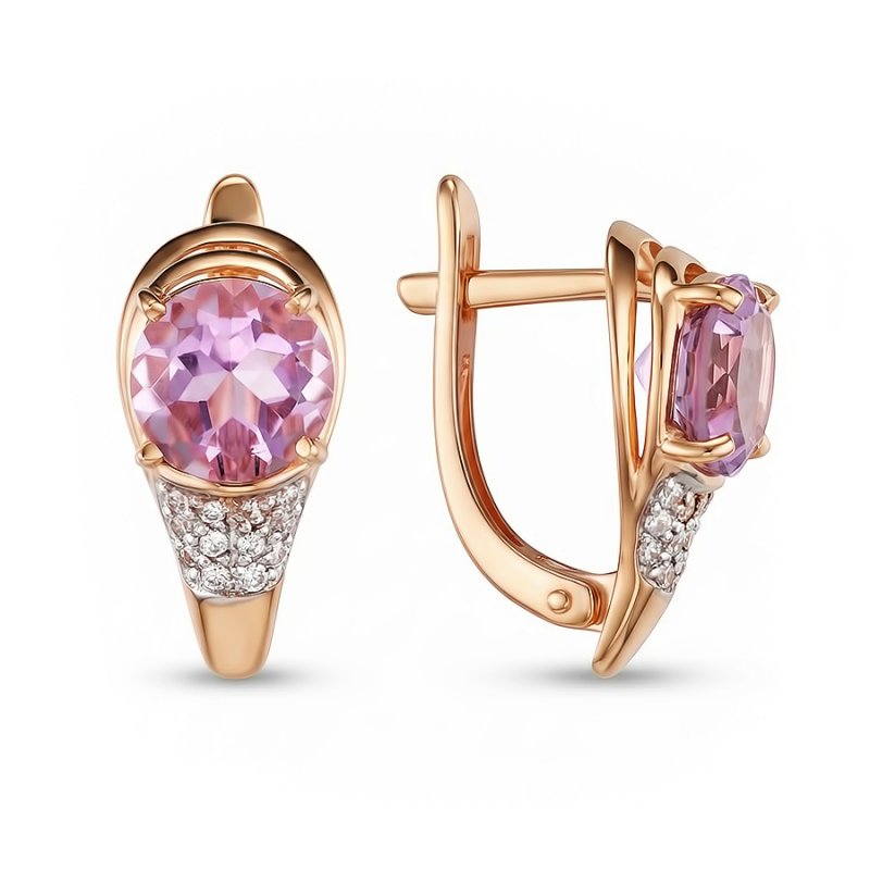 Серьги из золота 585 пробы