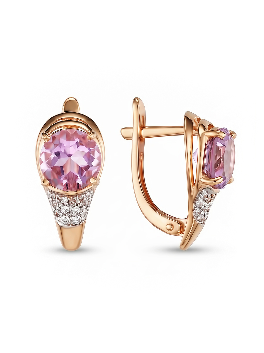 Серьги из золота 585 пробы