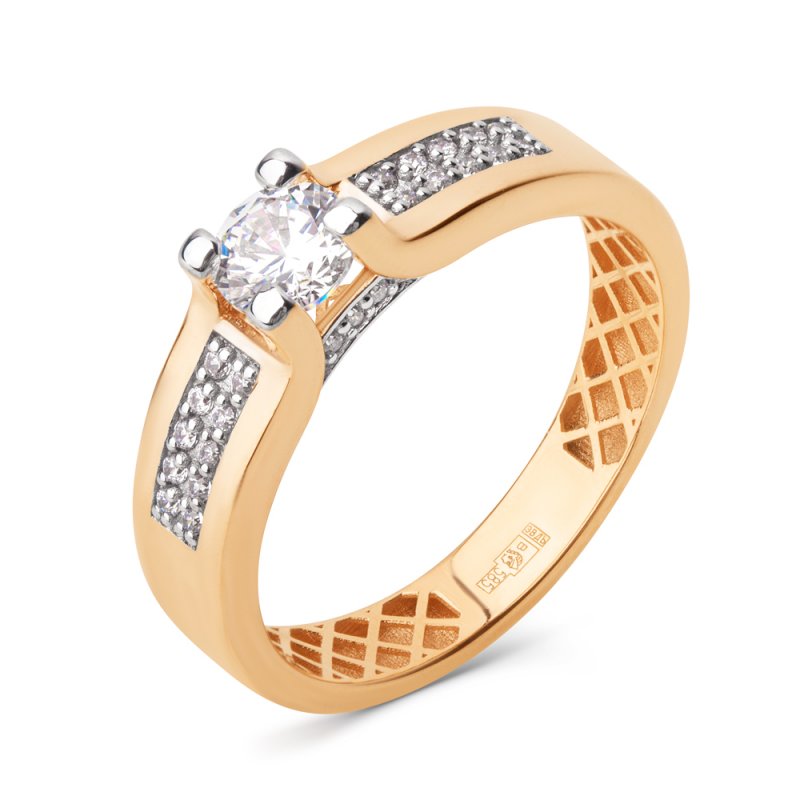 Золотое кольцо 585 пробы