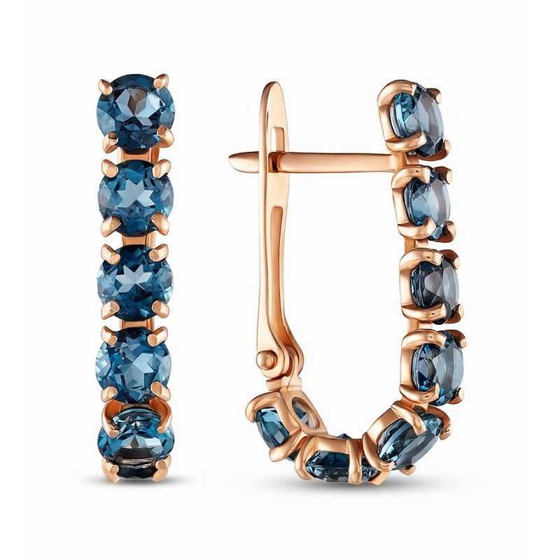 Серьги из золота 585 пробы