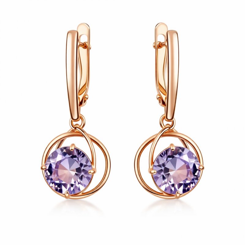 Серьги из золота 585 пробы