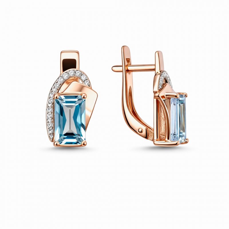 Серьги из золота 585 пробы