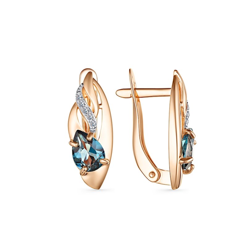 Серьги из золота 585 пробы