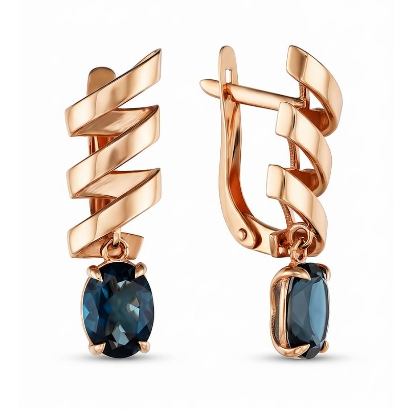 Серьги из золота 585 пробы