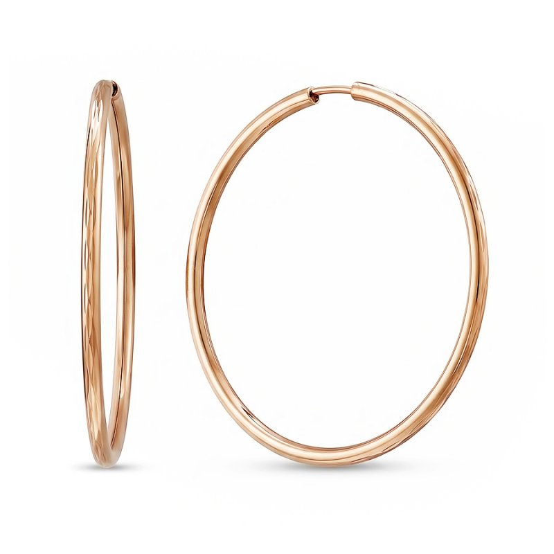 Серьги из золота 585 пробы конго