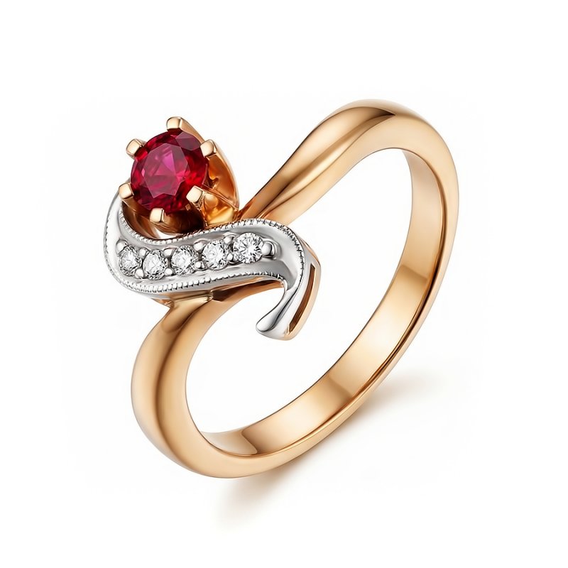 Золотое кольцо 585 пробы