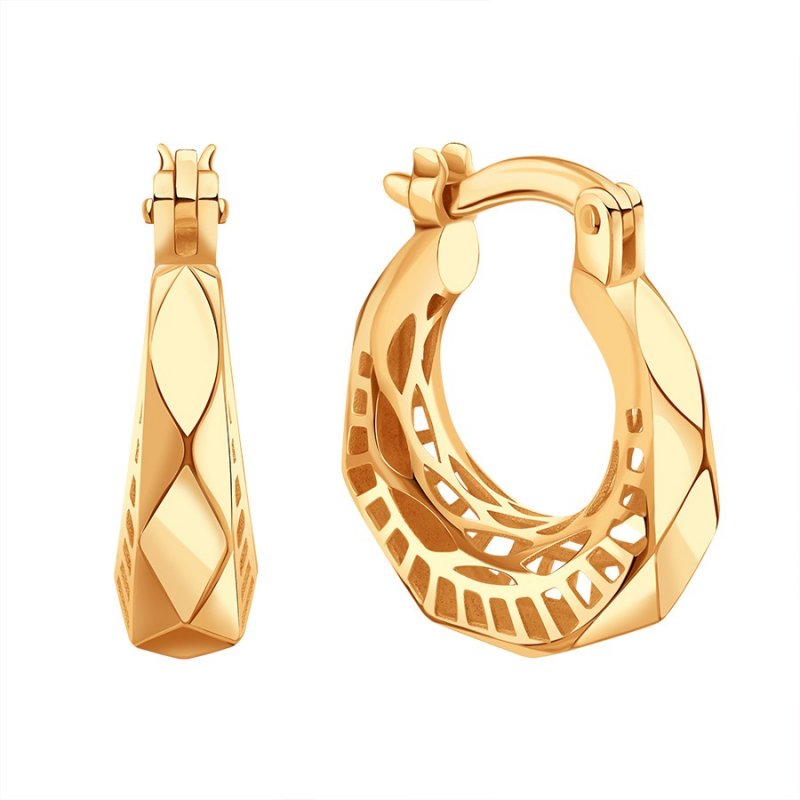 Серьги из золота 585 пробы