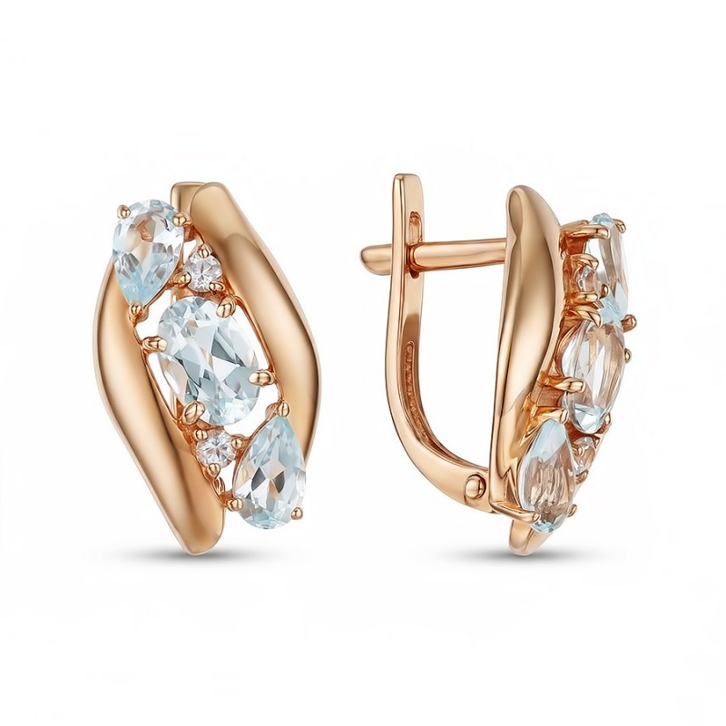 Серьги из золота 585 пробы