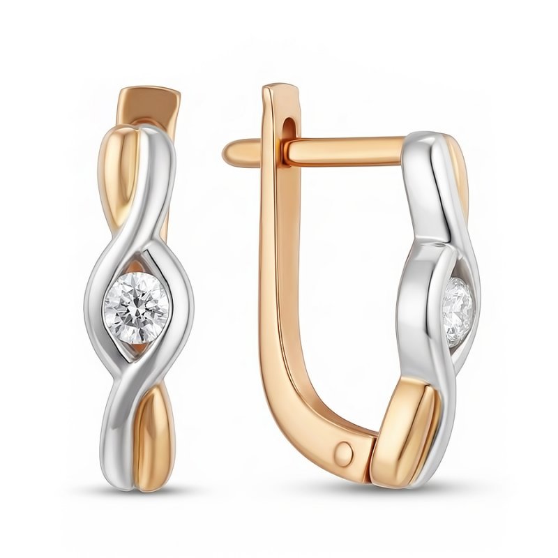 Серьги из золота 585 пробы