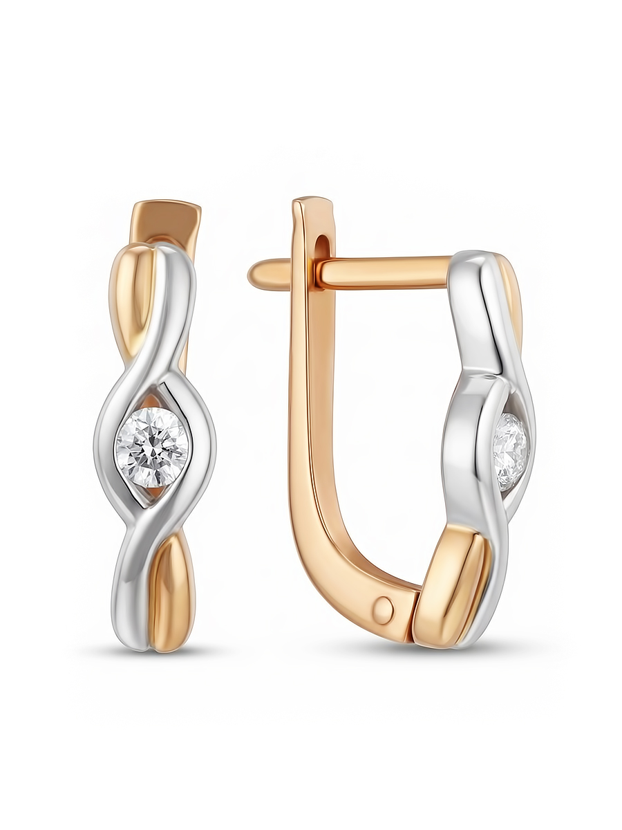 Серьги из золота 585 пробы