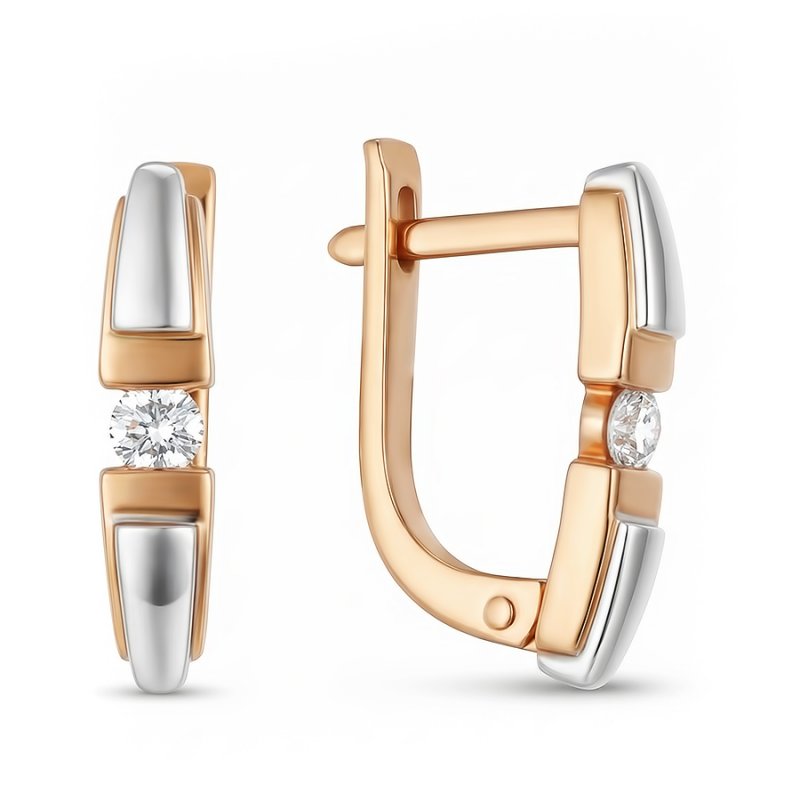 Серьги из золота 585 пробы