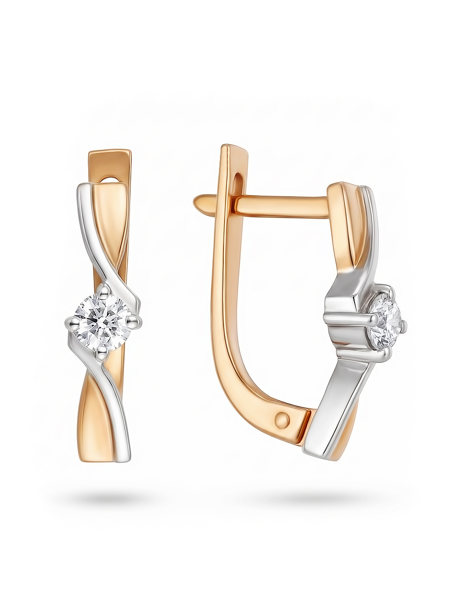 Серьги из золота 585 пробы