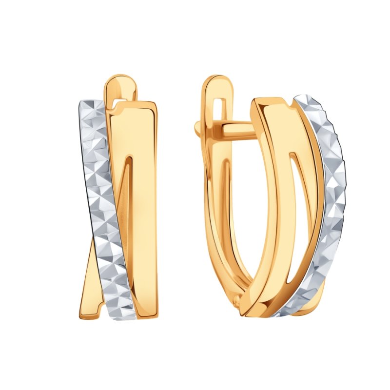 Серьги из золота 585 пробы