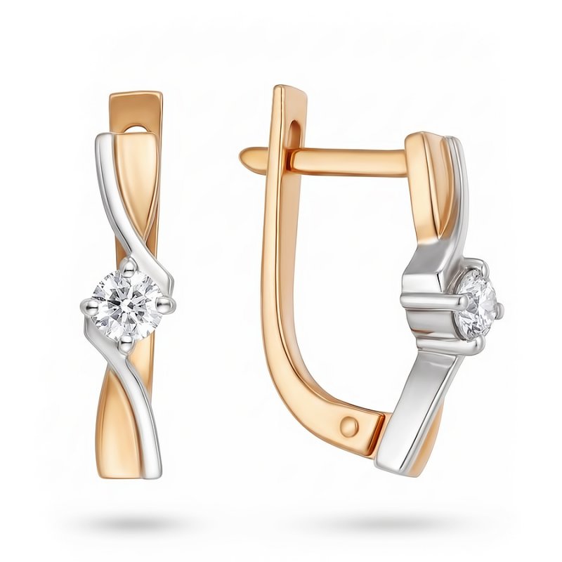 Серьги из золота 585 пробы