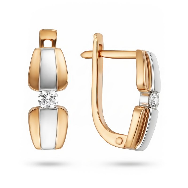 Серьги из золота 585 пробы