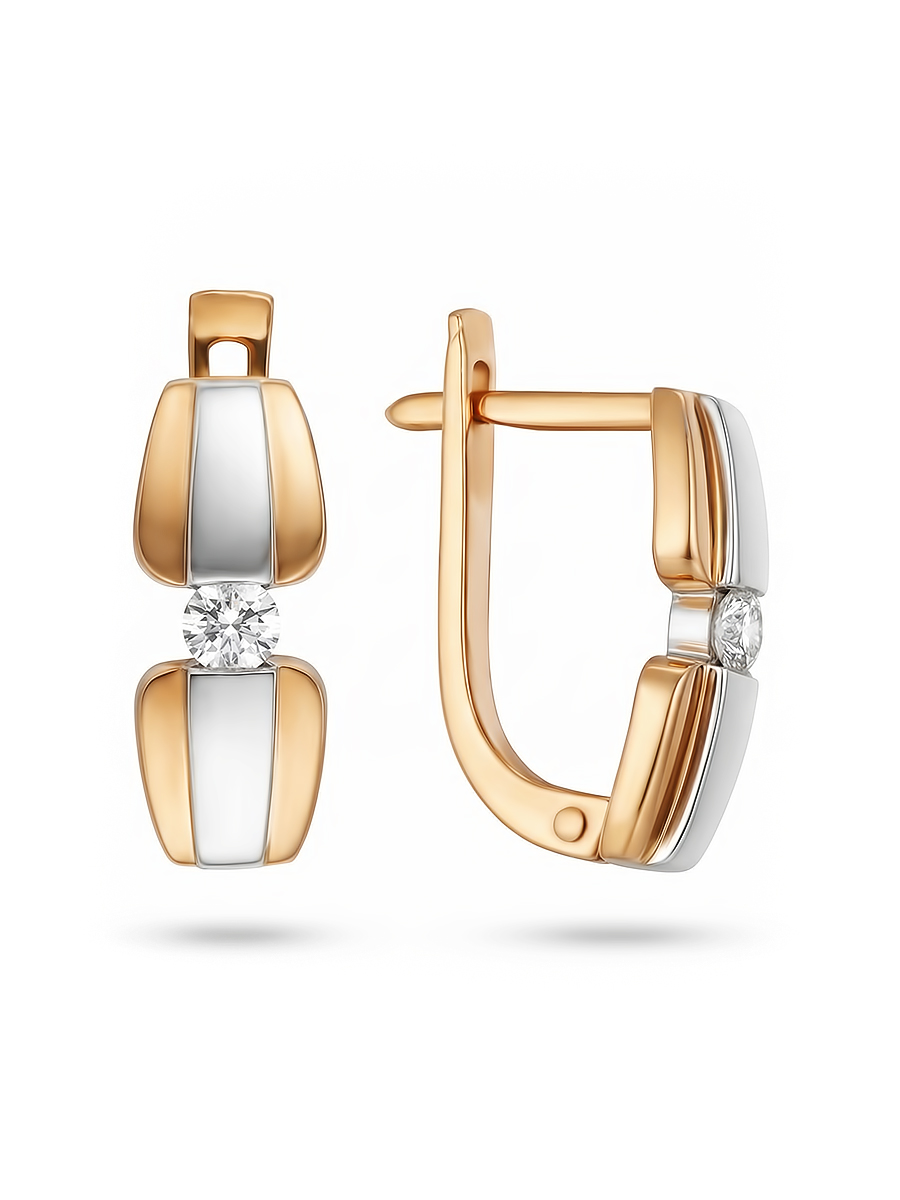 Серьги из золота 585 пробы