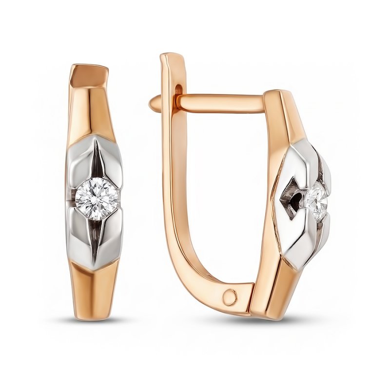 Серьги из золота 585 пробы