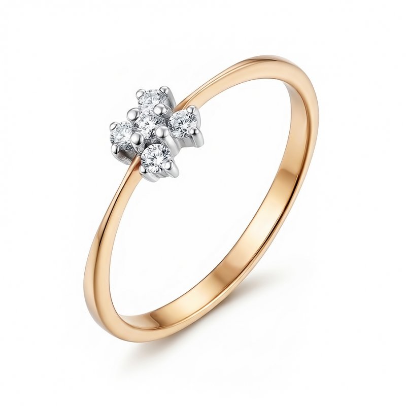 Золотое кольцо 585 пробы