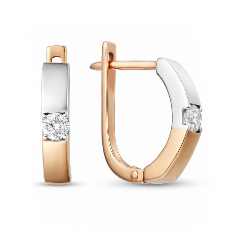 Серьги из золота 585 пробы