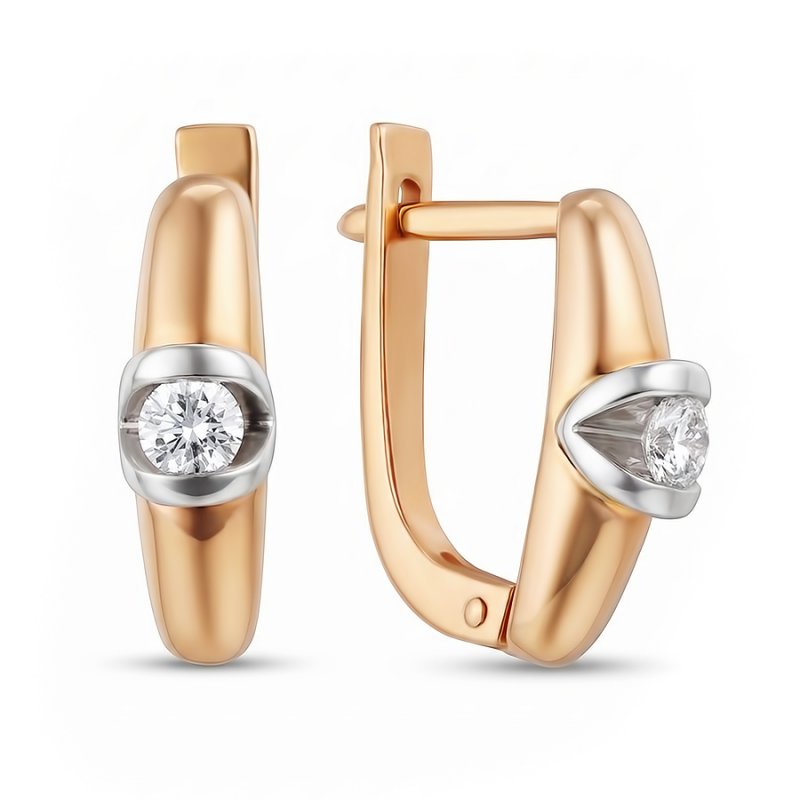 Серьги из золота 585 пробы