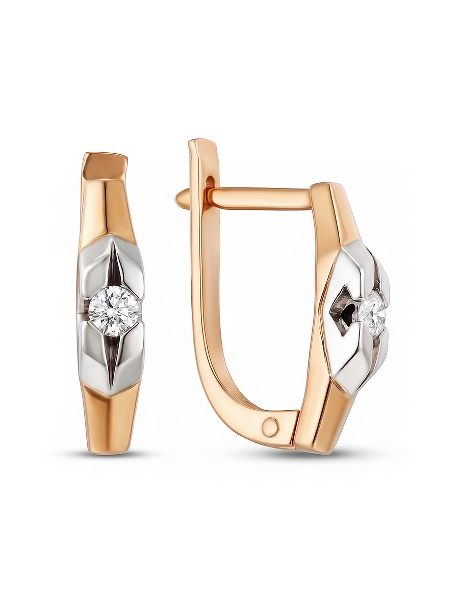 Серьги из золота 585 пробы