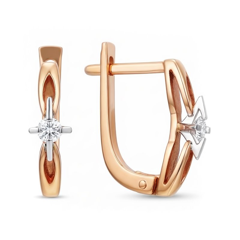 Серьги из золота 585 пробы