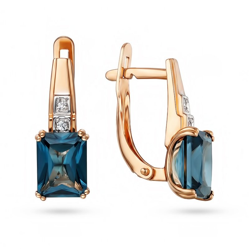 Серьги из золота 585 пробы