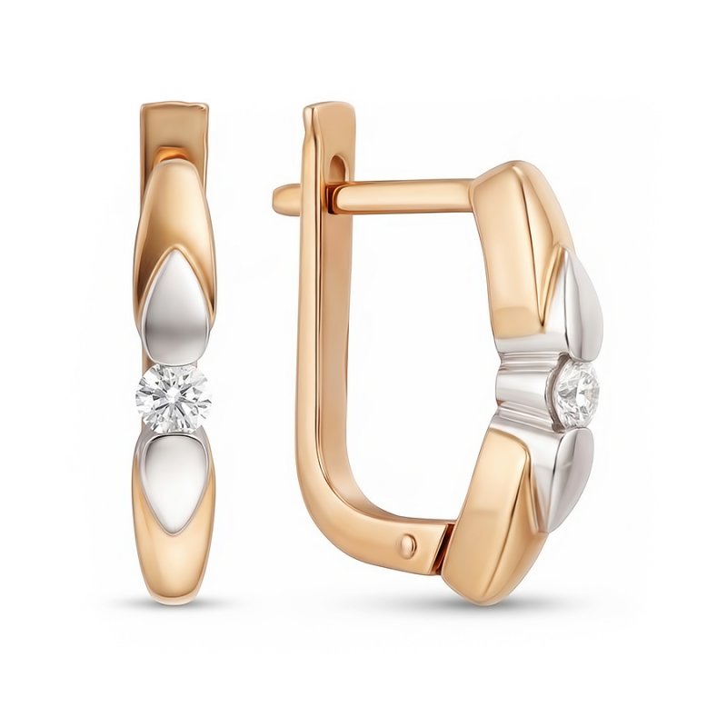 Серьги из золота 585 пробы
