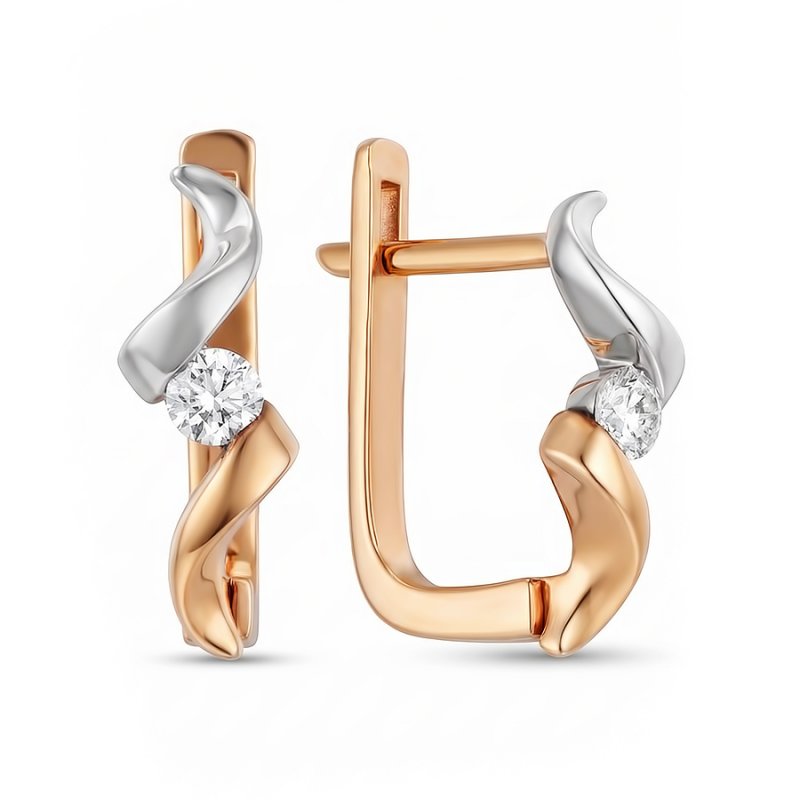 Серьги из золота 585 пробы