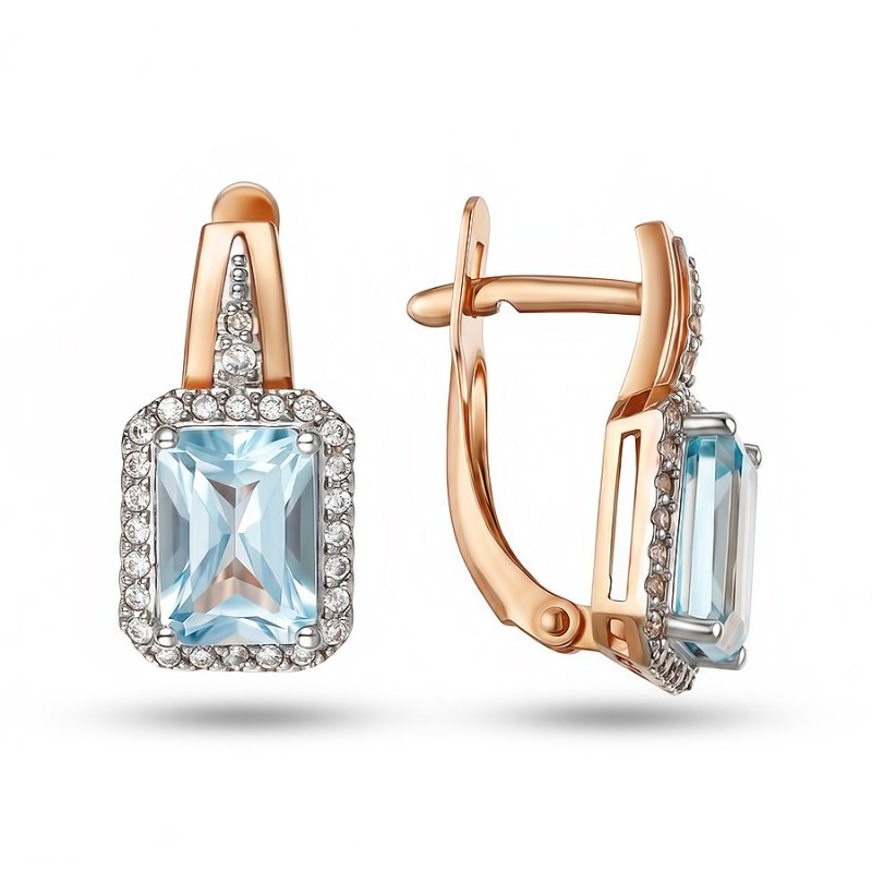 Серьги из золота 585 пробы